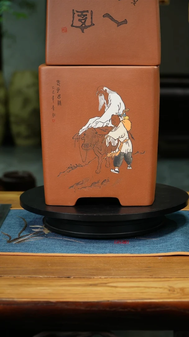 紫砂花盆奋*大四方千筒精品兰花盆