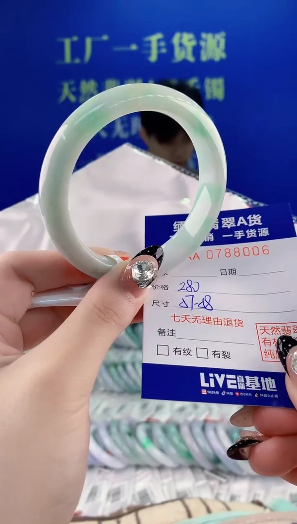 未镶嵌手镯翡翠06天然翡翠A货