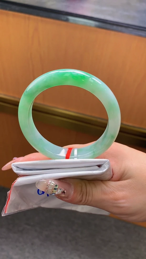 未镶嵌手镯翡翠-F66-正圈56.3