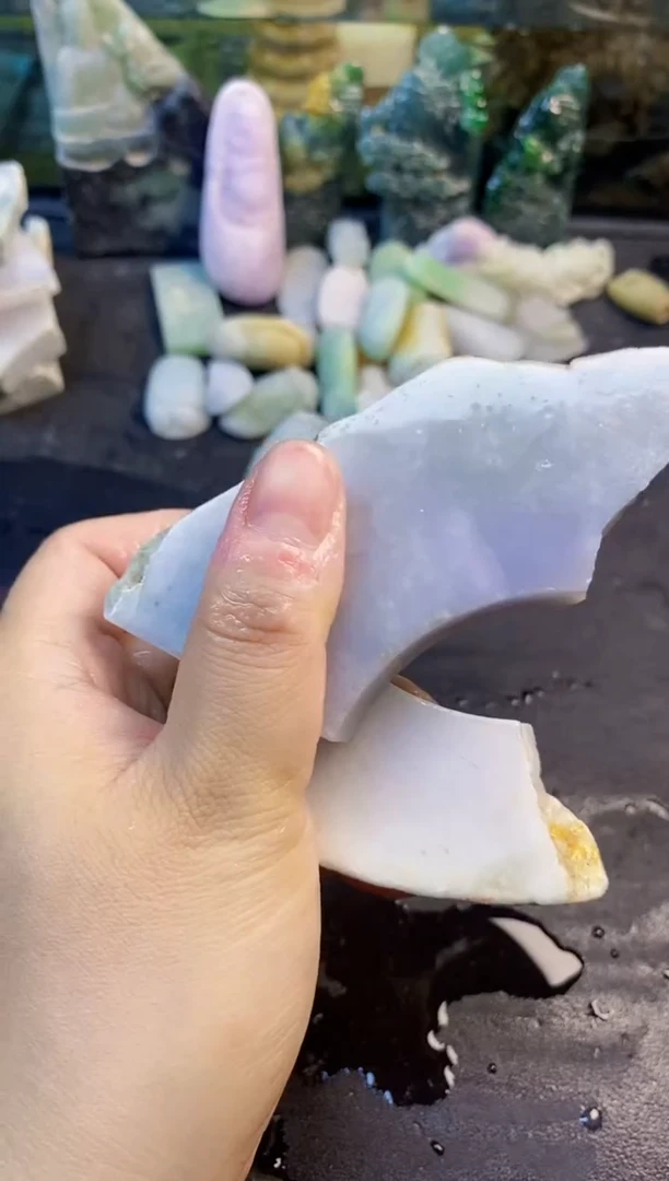 未镶嵌挂件翡翠天然翡翠037