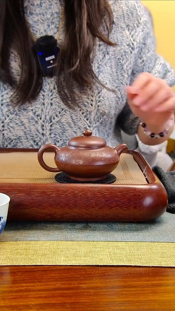 茶壶紫砂徐记福康 原矿紫砂 3