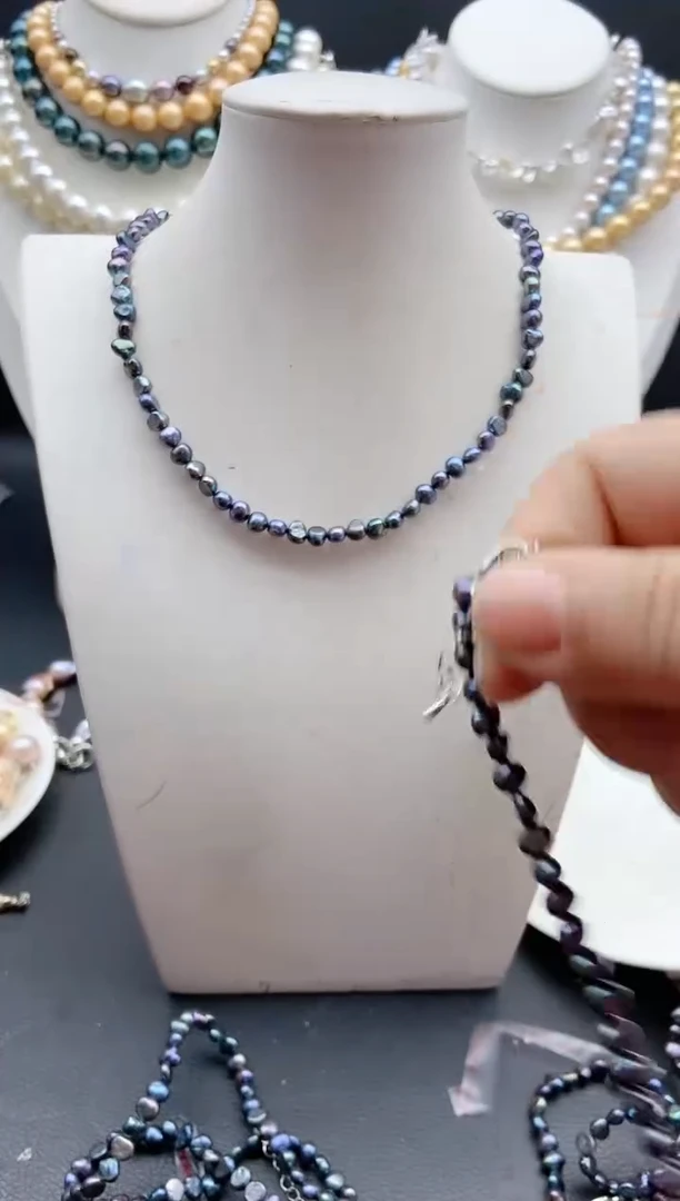 【闪购商品】淡水珍珠颈饰未镶嵌1