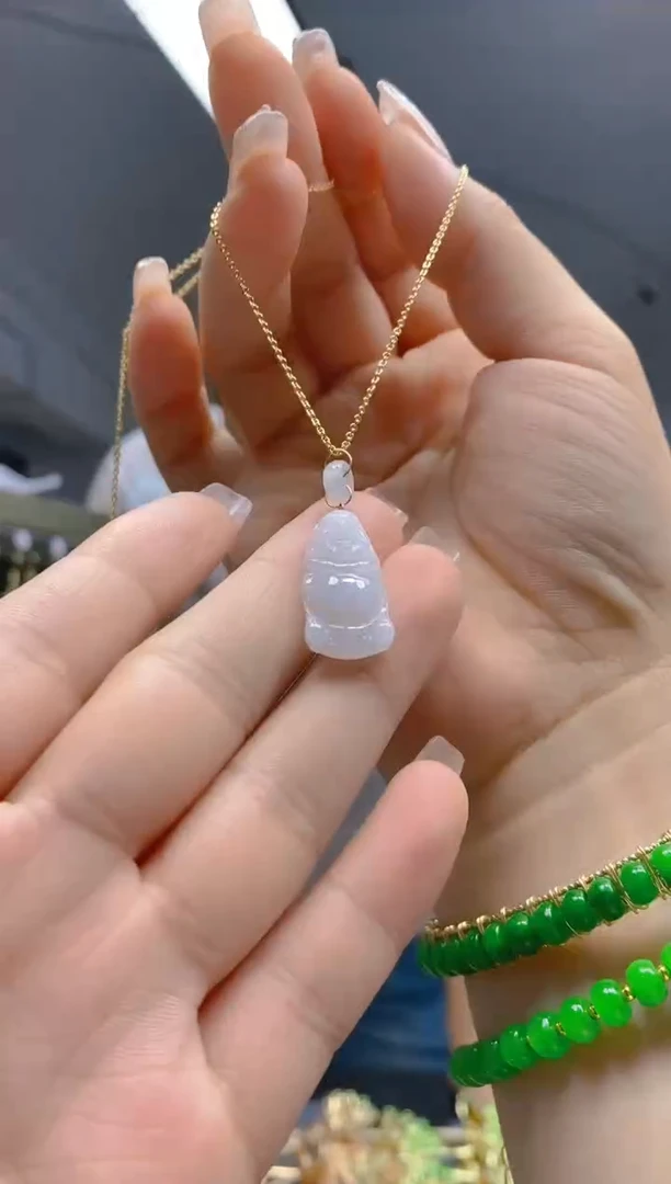 【闪购商品】翡翠耳饰合金194翡翠锁骨链