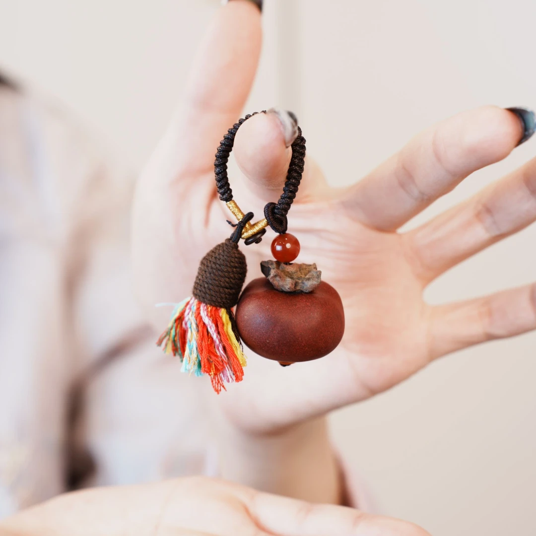 枕香阁【柿柿如意】君料-海南沉香 非遗手工制作