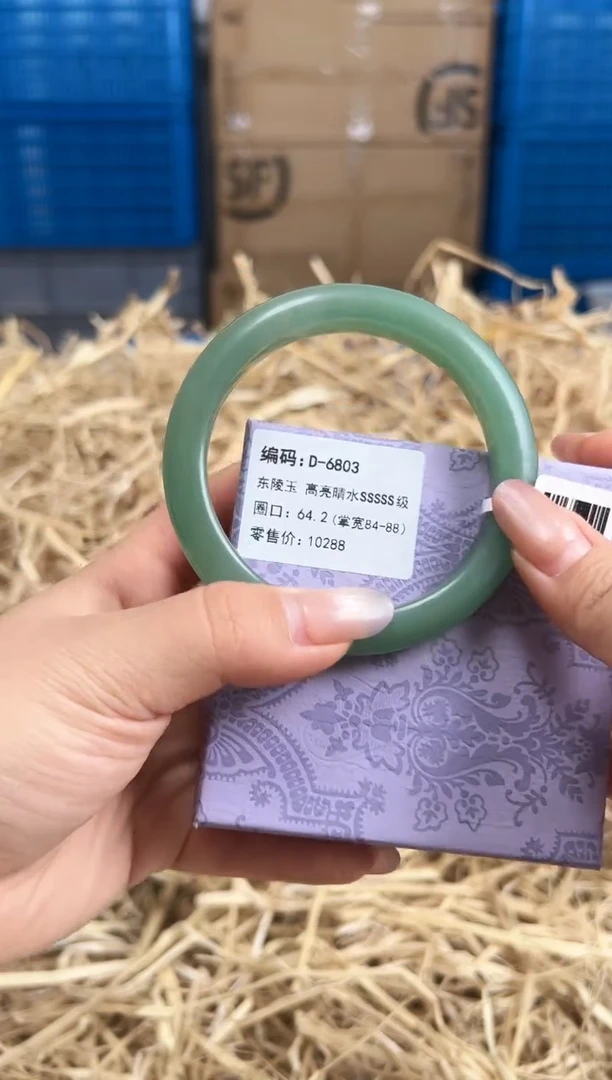 未镶嵌手镯石英质玉D-6803