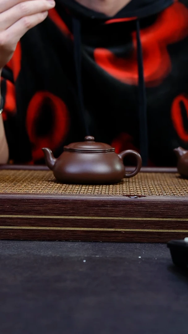 茶壶紫砂天***贼某革紫泥海棠