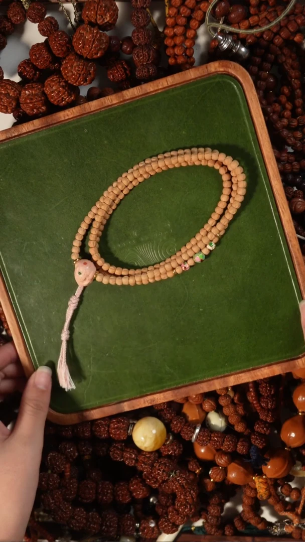 吊坠柏香籽/百香籽热振精工搭配百香长串5+