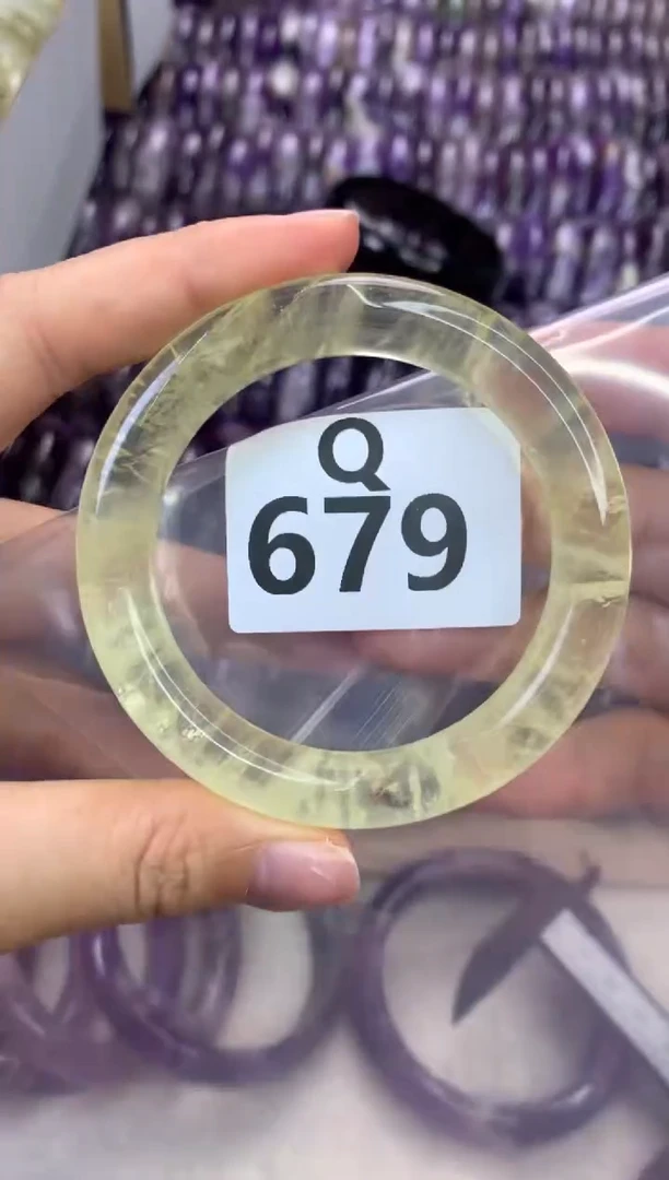 【闪购商品】水晶水晶手镯Q未镶嵌679-52