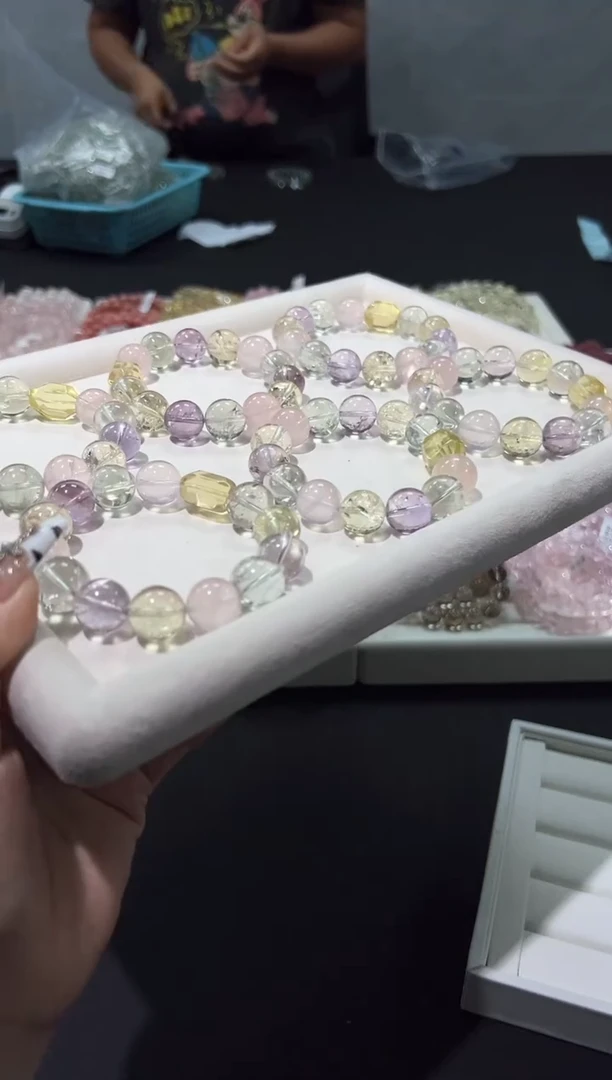 水晶手链未镶嵌6y多样性发其一【1条】默认微瑕