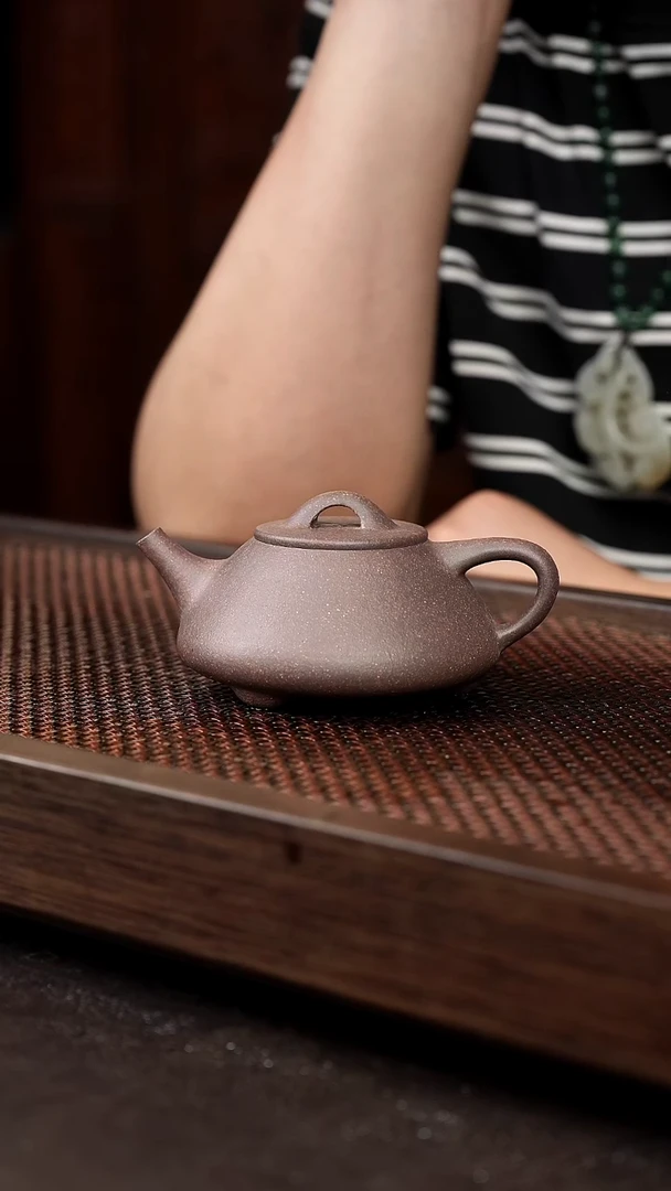 茶壶紫砂岩中泥老丁石瓢