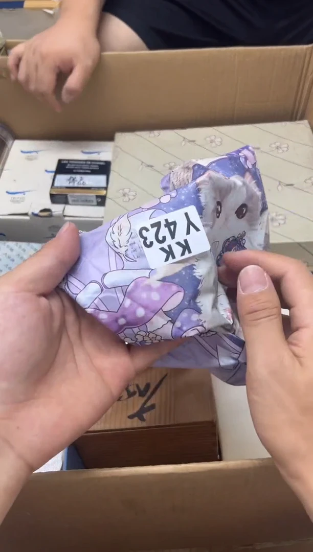 瓷片423  紫色伞 68