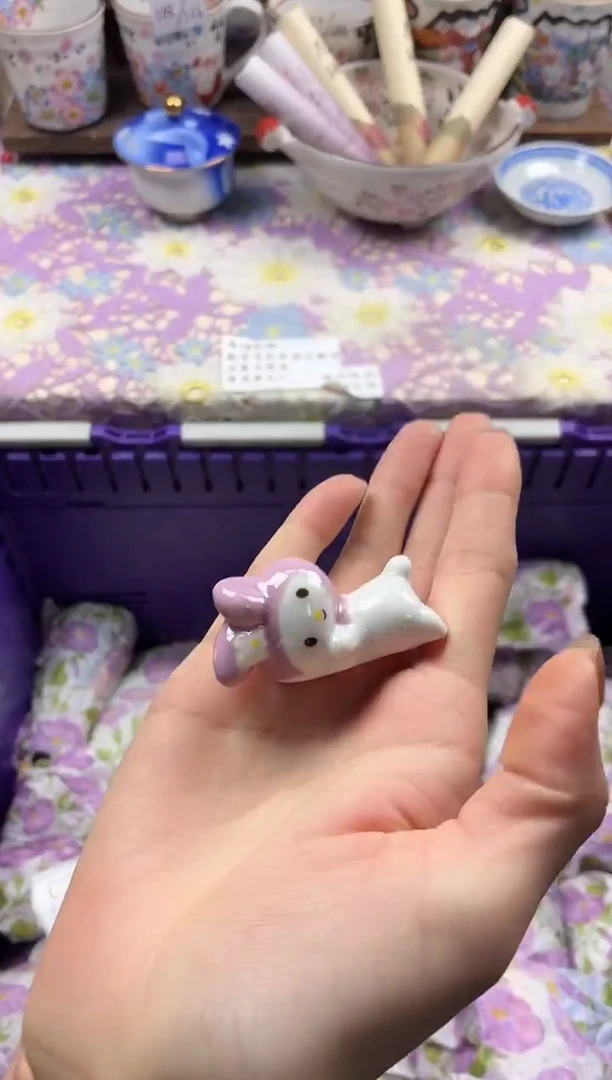 瓷片美乐蒂筷置