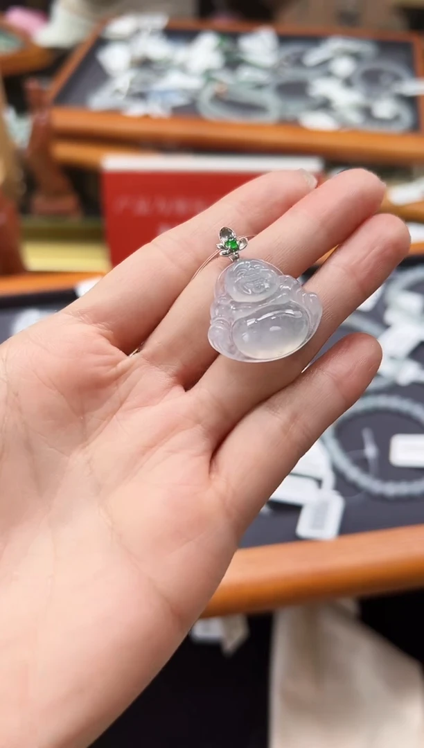 【闪购商品】翡翠颈饰18K金镶嵌DFZ0224-85