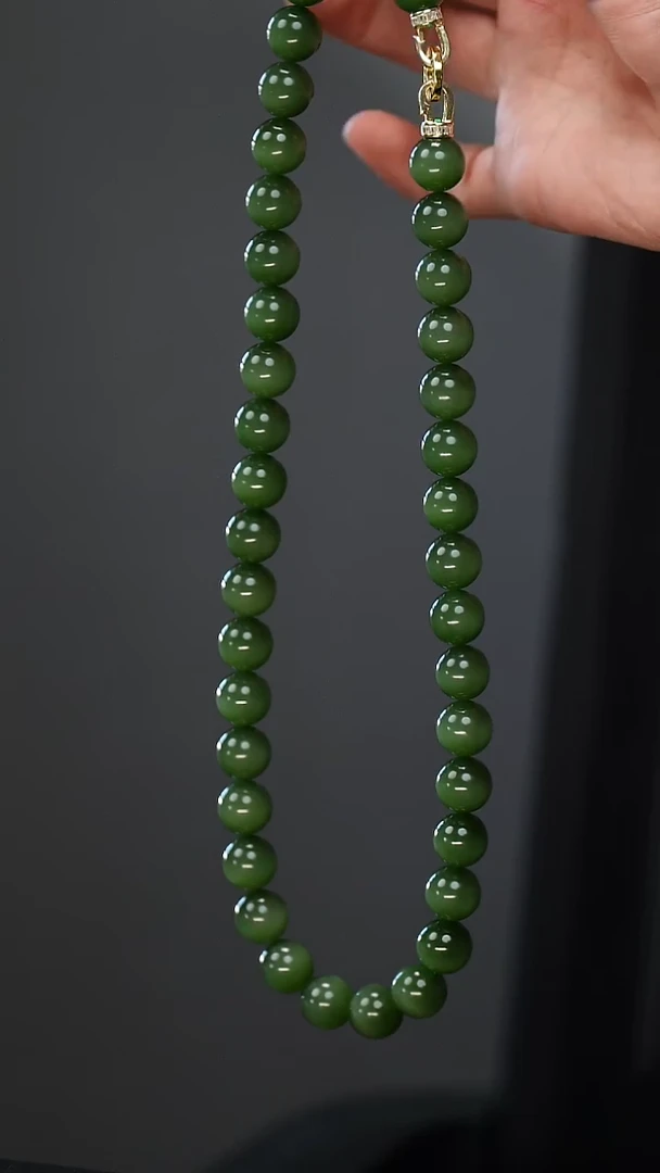 项链未镶嵌和田玉（碧玉）33