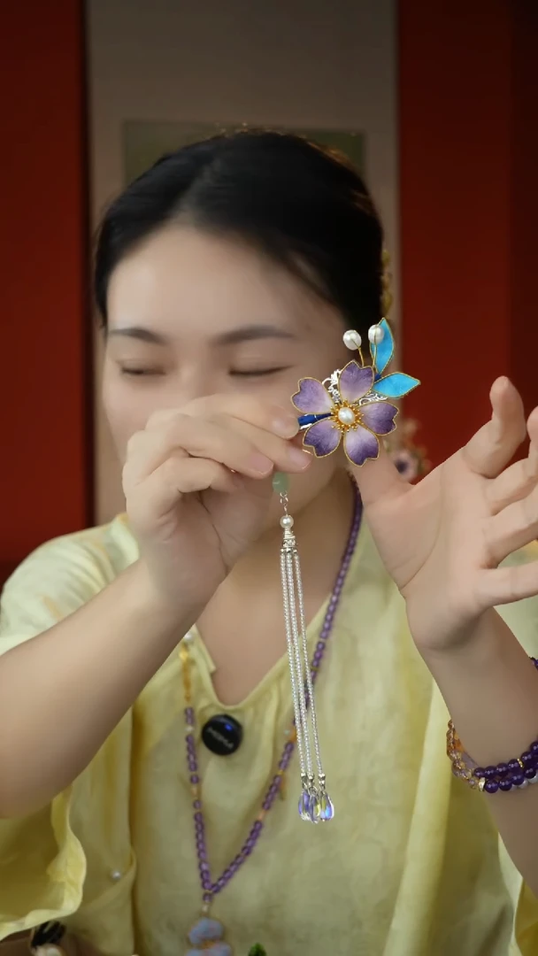 刺绣纯手工非遗国风饰品