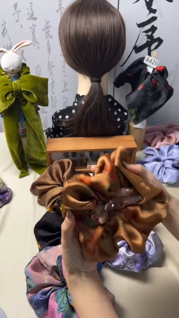 非金属布艺094发圈