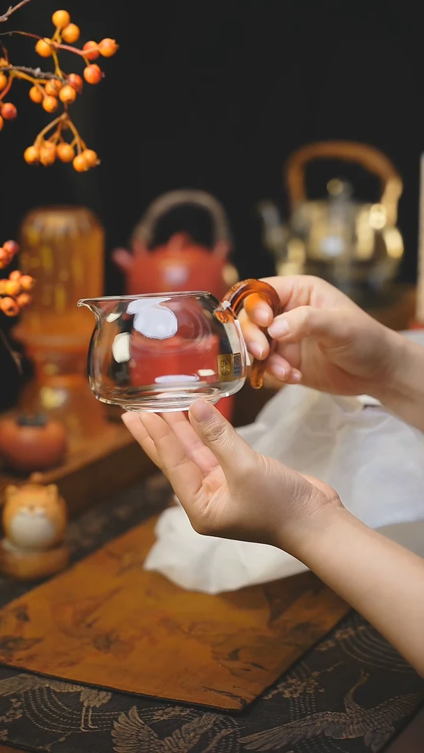 【闪购商品】孤品 淡然茶海 祥云纹把手