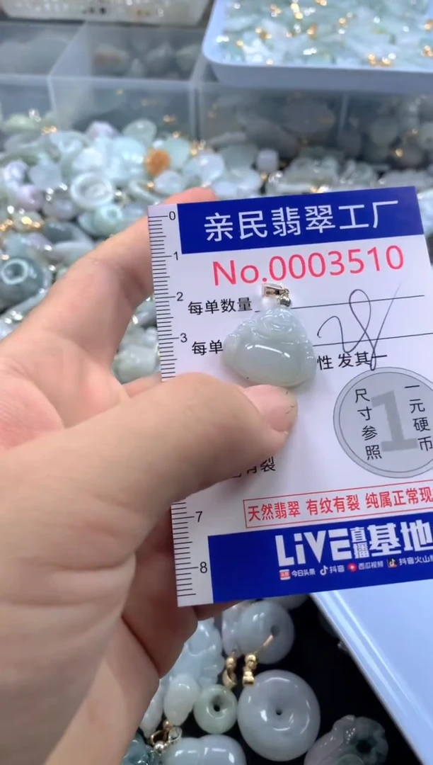 颈饰未镶嵌翡翠3510