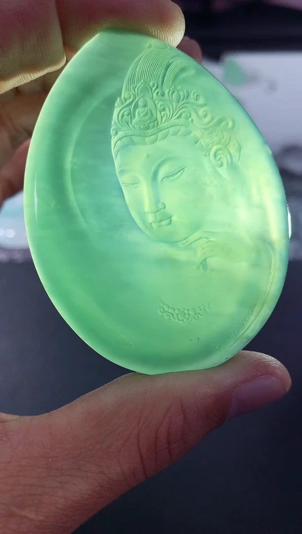 颈饰未镶嵌翡翠天然A货翡翠 定制翡翠 定金