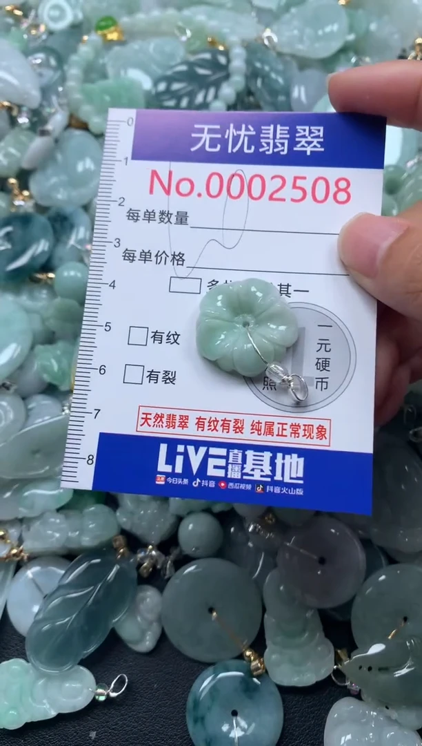 颈饰未镶嵌翡翠2508