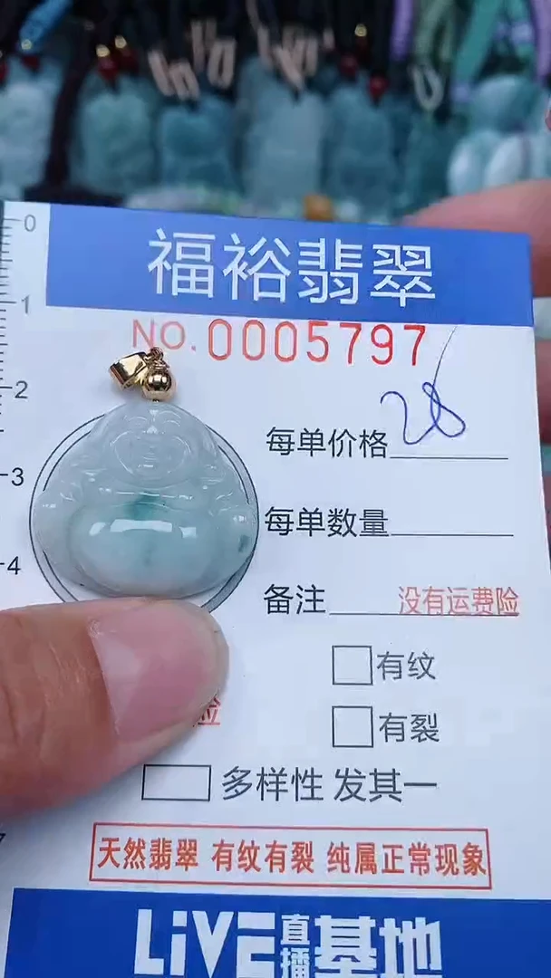 【闪购商品】翡翠颈饰未镶嵌...0005797