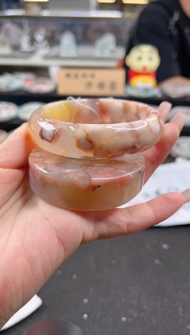 未镶嵌手镯石英质玉59圈口（赠品镯心）6428799