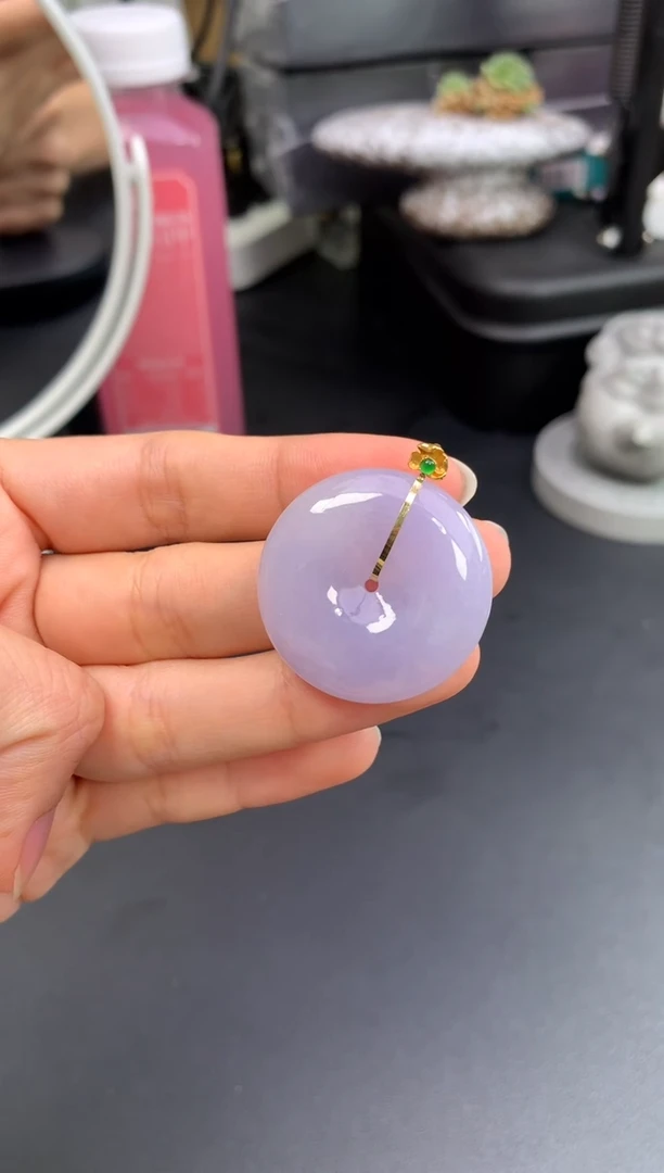 18K金镶嵌定制翡翠模式推广期48小时鉴赏期