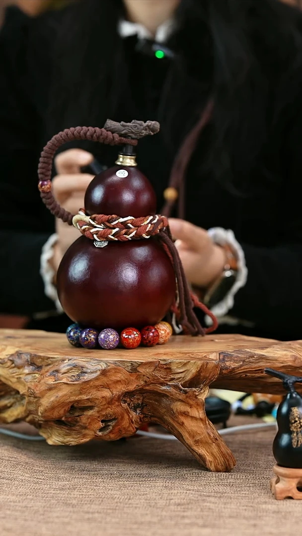 【闪购商品】181—光岳葫天然大漆酒葫芦不含漆珠