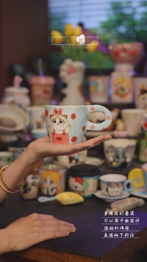景德镇可爱设计师款陶瓷
