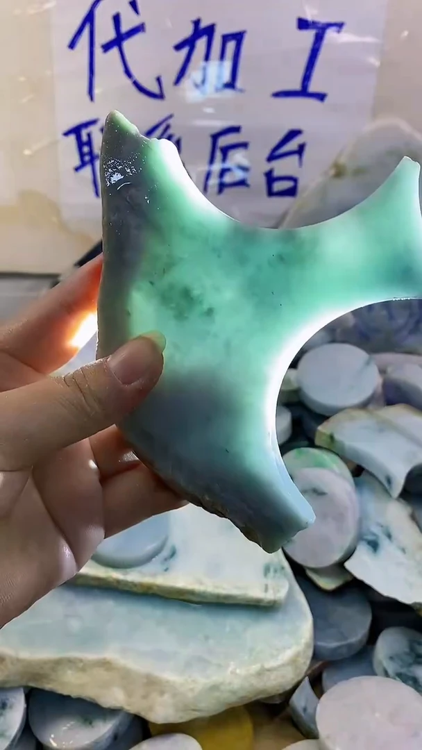 裸石翡翠纯天然A货翡翠80