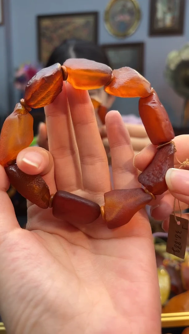 手串琥珀未镶嵌手串