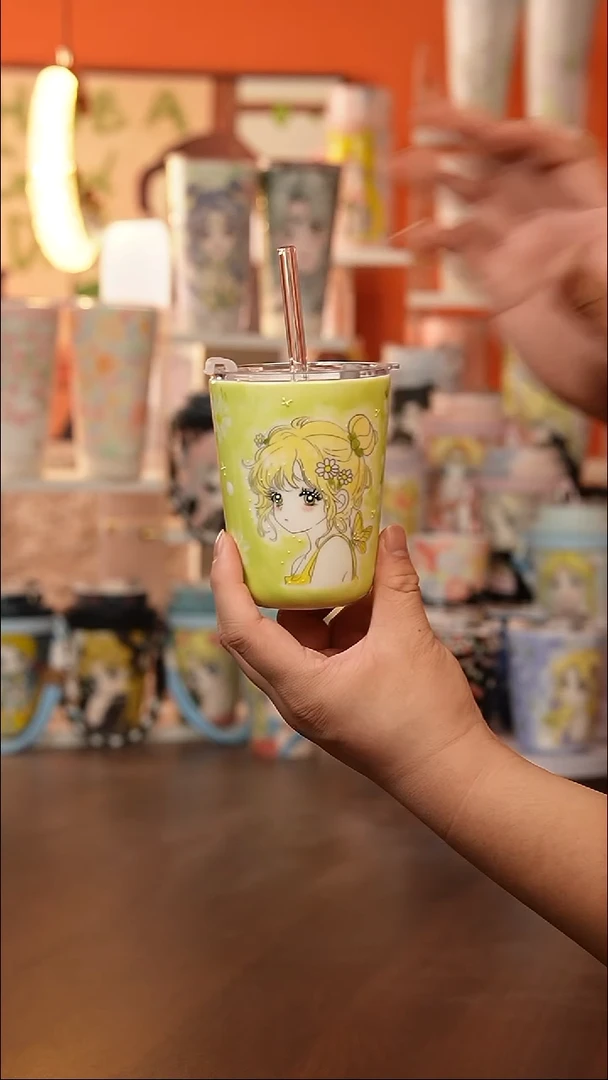 (玉泥）景德镇手工手绘文创陶瓷杯