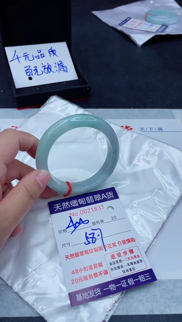 未镶嵌手镯翡翠400.0000