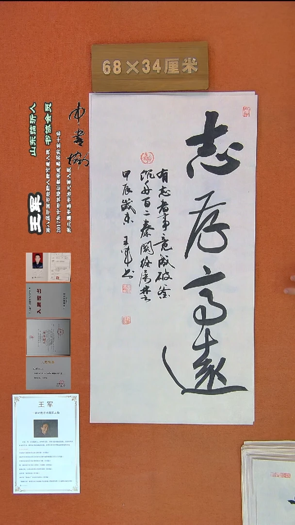【闪购商品】书法41王军书法作品