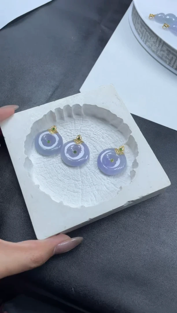 【闪购商品】定制翡翠18K金镶嵌DDH95624/多样性发一件