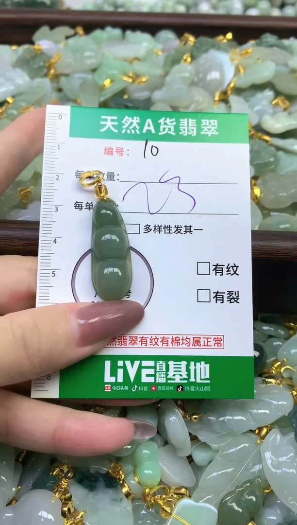 颈饰未镶嵌翡翠纯天然缅甸A货翡翠
