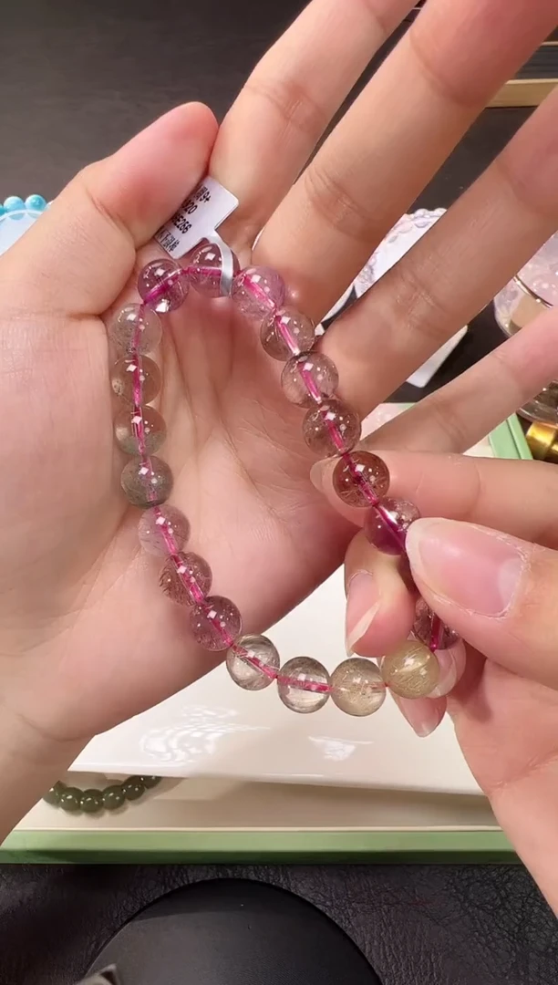 未镶嵌手链水晶悦767  约9mm