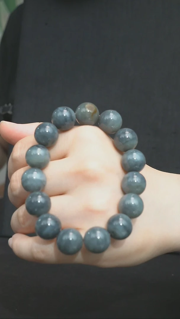 手链未镶嵌和田玉走**分14mm