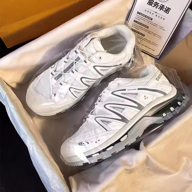 户外登山鞋男女款2024新款冬季休闲老爹鞋厚底防滑徒步运动男鞋潮