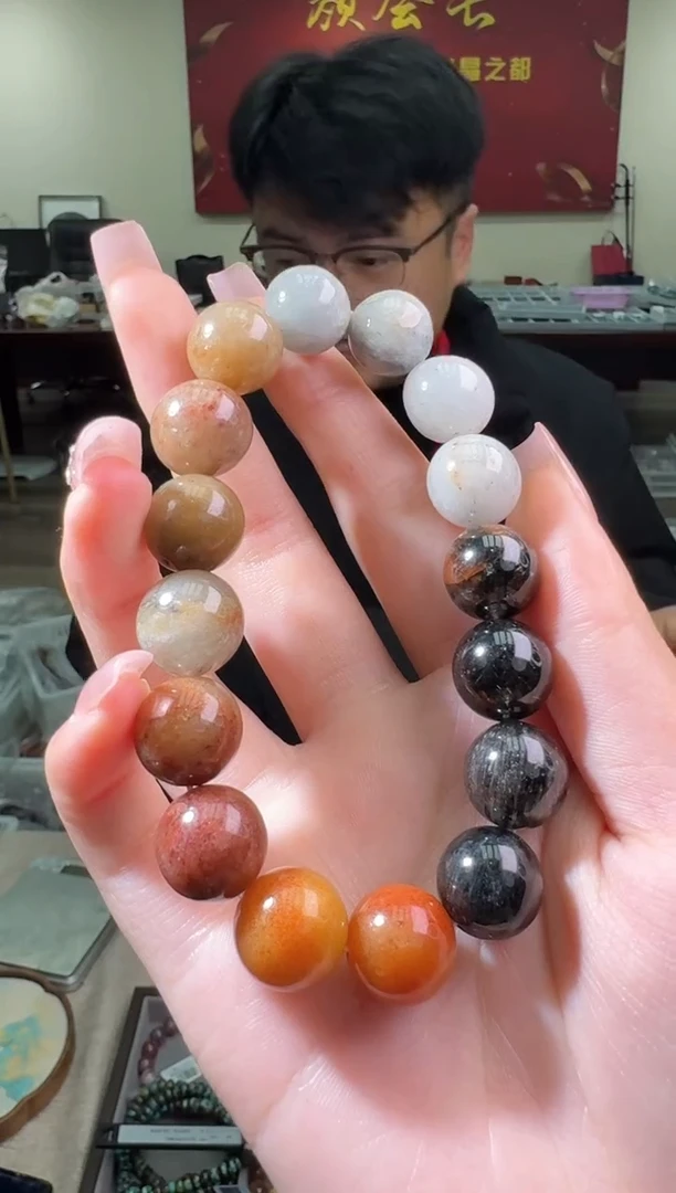 【闪购商品】水晶手链未镶嵌多样性发一件 490 12m+