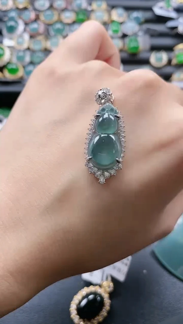 【闪购商品】翡翠戒指银S925镶嵌51511