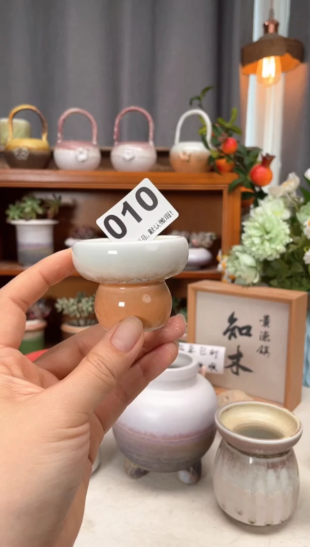 瓷片010知木小芳花盆直播编号