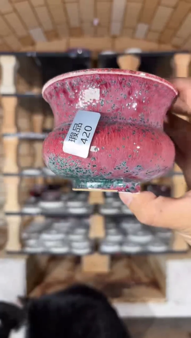 摆件精品窑变钧瓷茶器