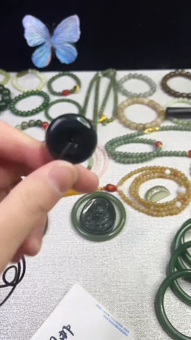 颈饰未镶嵌和田玉多样性发货