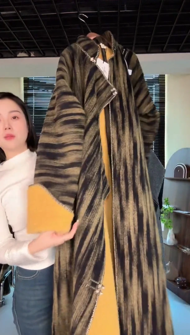 黑条纹袍子男款185码