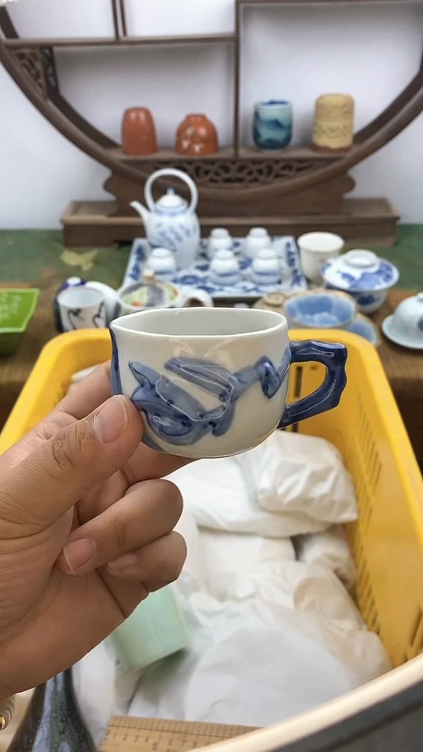 瓷片江*小高货 放大漏
