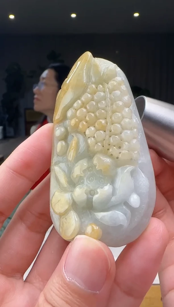 【闪购商品】翡翠吊坠(不含链)未镶嵌XM@@60B7J12718