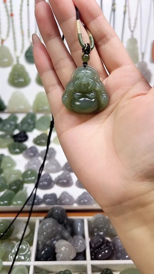 【闪购商品】和田玉颈饰未镶嵌佛公吊坠35