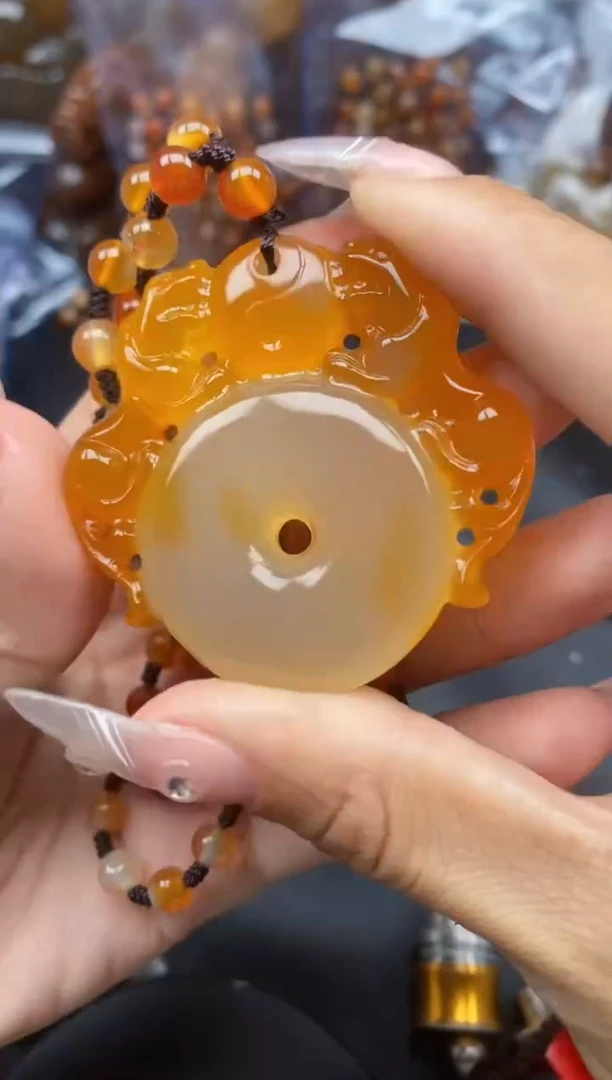 【闪购商品】玛瑙/玉髓颈饰未镶嵌ll