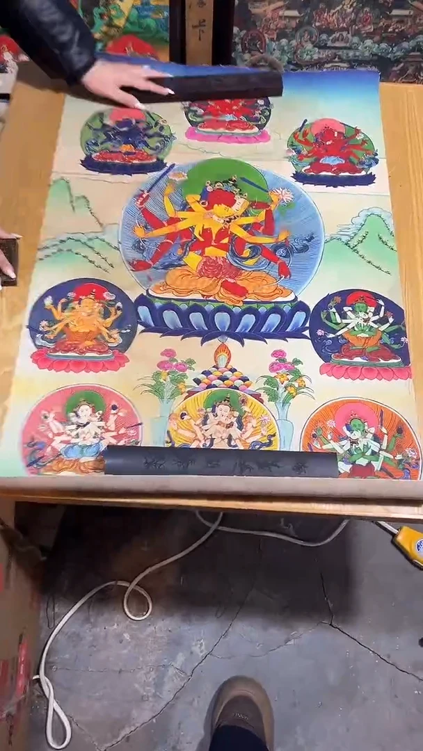 卷轴画卷轴唐卡商品